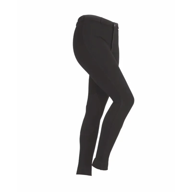 Shires Maids Saddlehugger Jodhpurs - Black